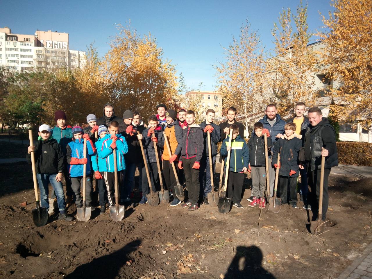 У Слобідському районі посадили 60 дерев