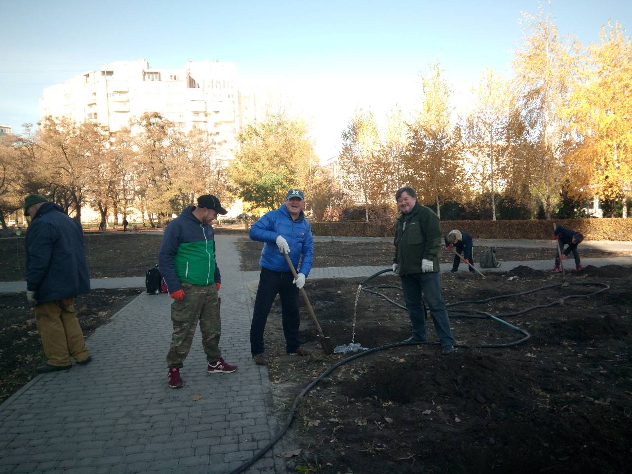 У Слобідському районі посадили 60 дерев