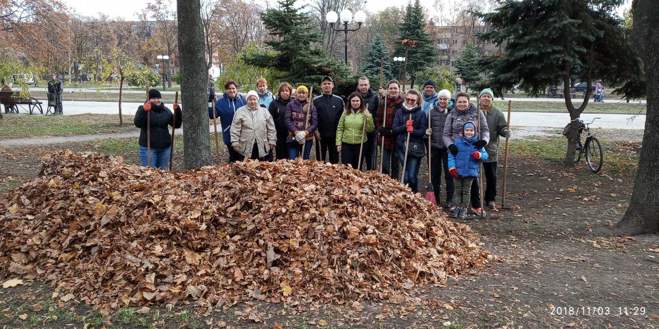 У Харкові привели до ладу міські парки, сквери та двори житлових будинків
