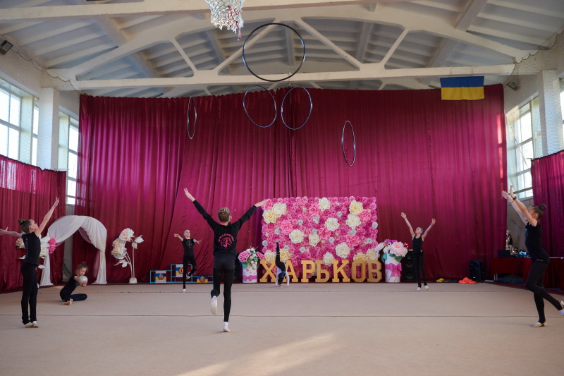 У Харкові проходить всеукраїнський фестивалю з художньої гімнастики