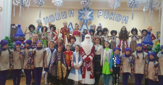 В Індустріальному районі привітали дітей з новорічними святами