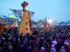 На площі Свободи обмежено рух транспорту