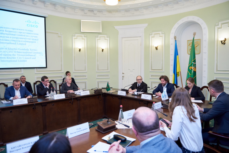 Харків і «Cisco» співпрацюватимуть в реалізації «Розумного міста»