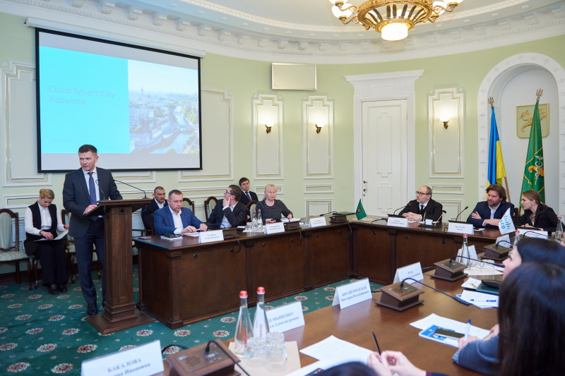 Харків і «Cisco» співпрацюватимуть в реалізації «Розумного міста»