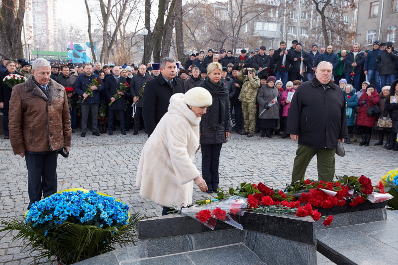 У Харкові вшанували пам'ять загиблих в Афганістані
