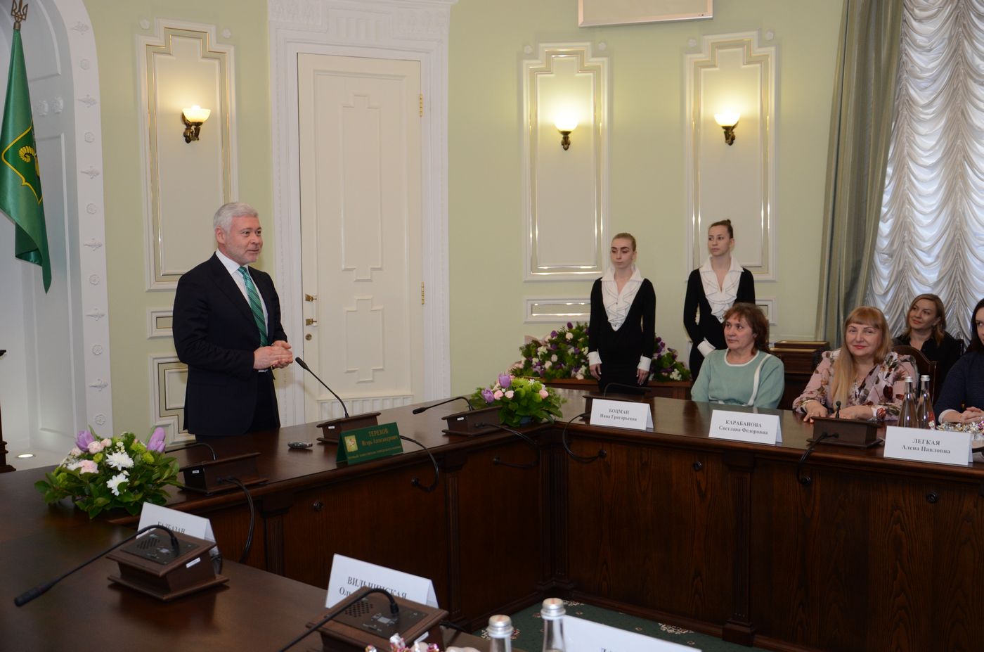 Ігор Терехов привітав жінок з Міжнародним жіночим днем