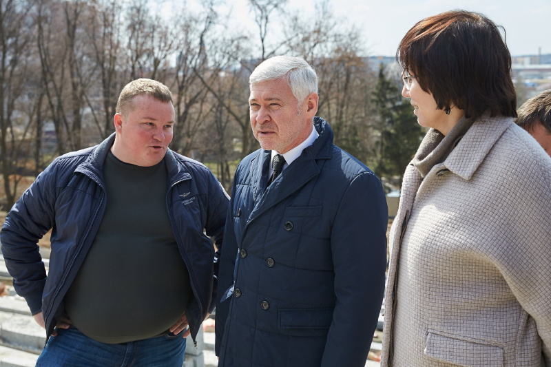 У саду Шевченка створюють нові фонтани, озеро і дитячий майданчик
