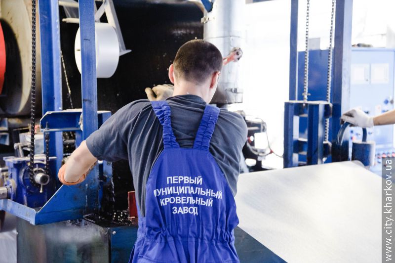 Харківський покрівельний завод повністю забезпечує місто руберойдом
