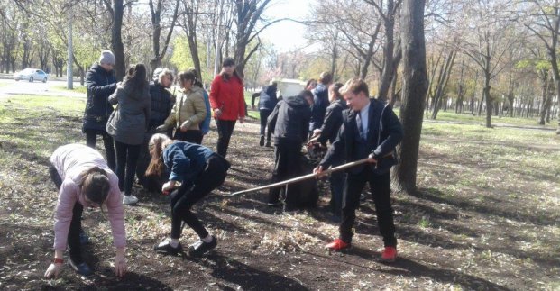 У Слобідському районі пройшов благоустрій території