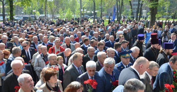 Харків'яни вшанували пам'ять ліквідаторів наслідків Чорнобильської катастрофи