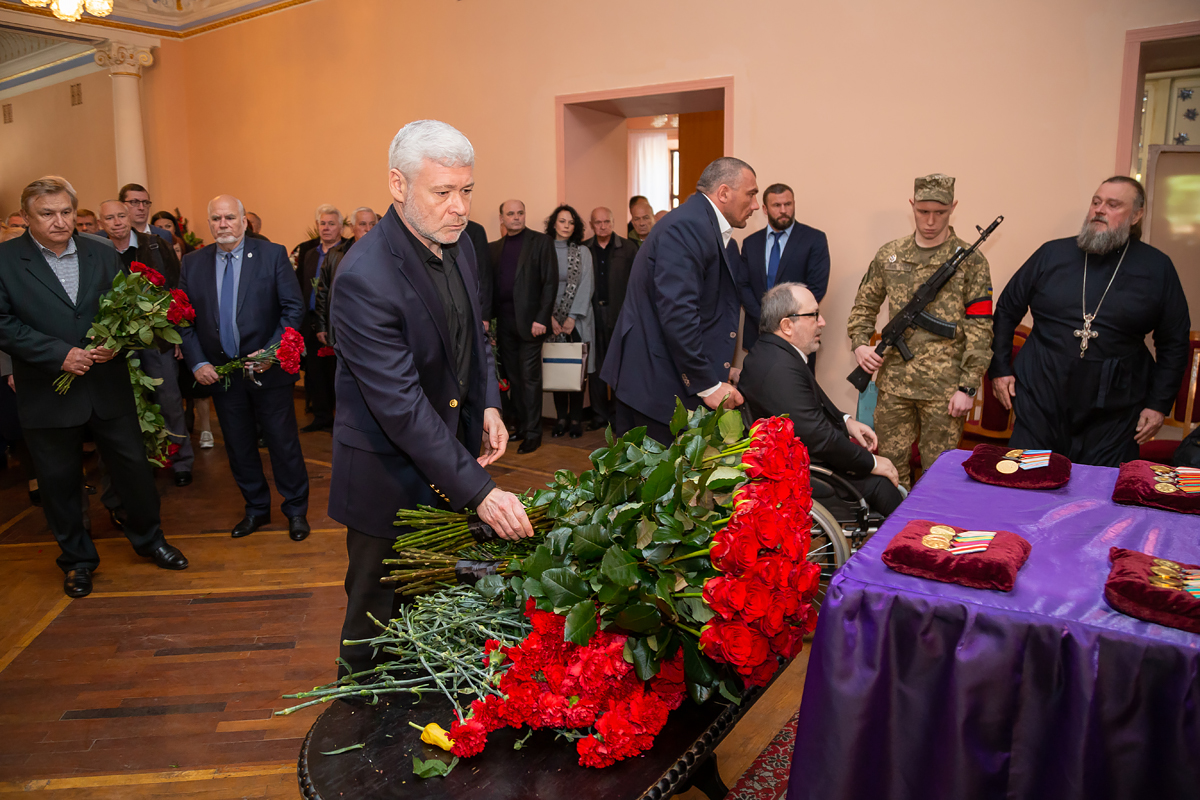 У Харкові попрощалися з Юрієм Шрамком