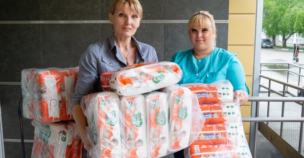 Харків отримав благодійну допомогу для новонароджених