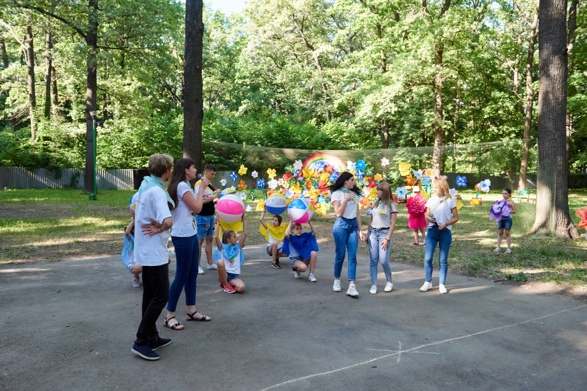 У дитячому таборі «Факел» розпочався літній сезон