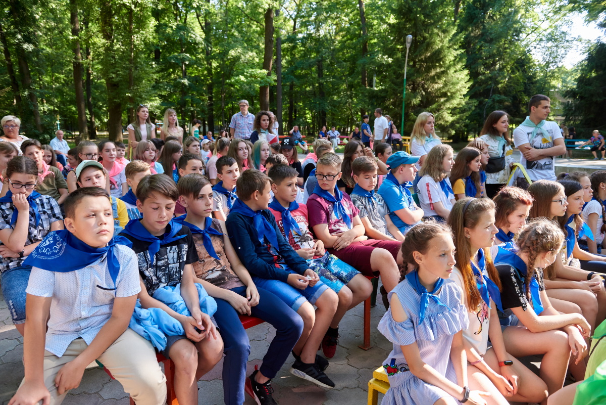 У дитячому таборі «Факел» розпочався літній сезон