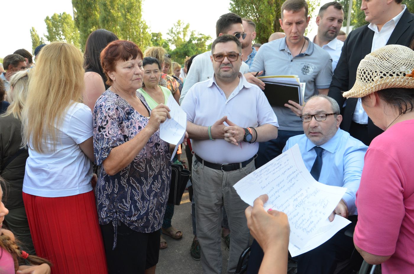 Геннадій Кернес зустрівся з жителями Шишківки