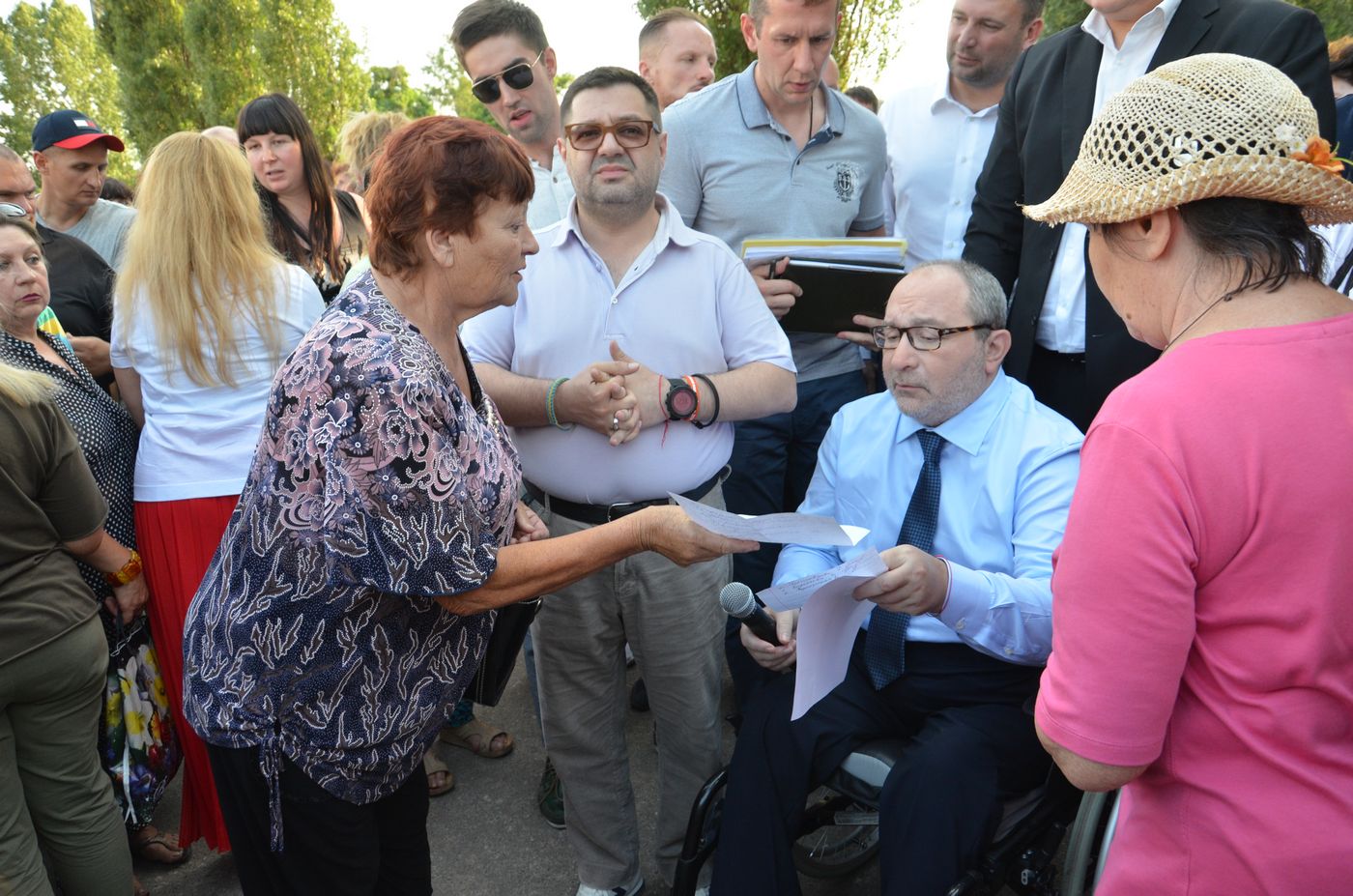 Геннадій Кернес зустрівся з жителями Шишківки