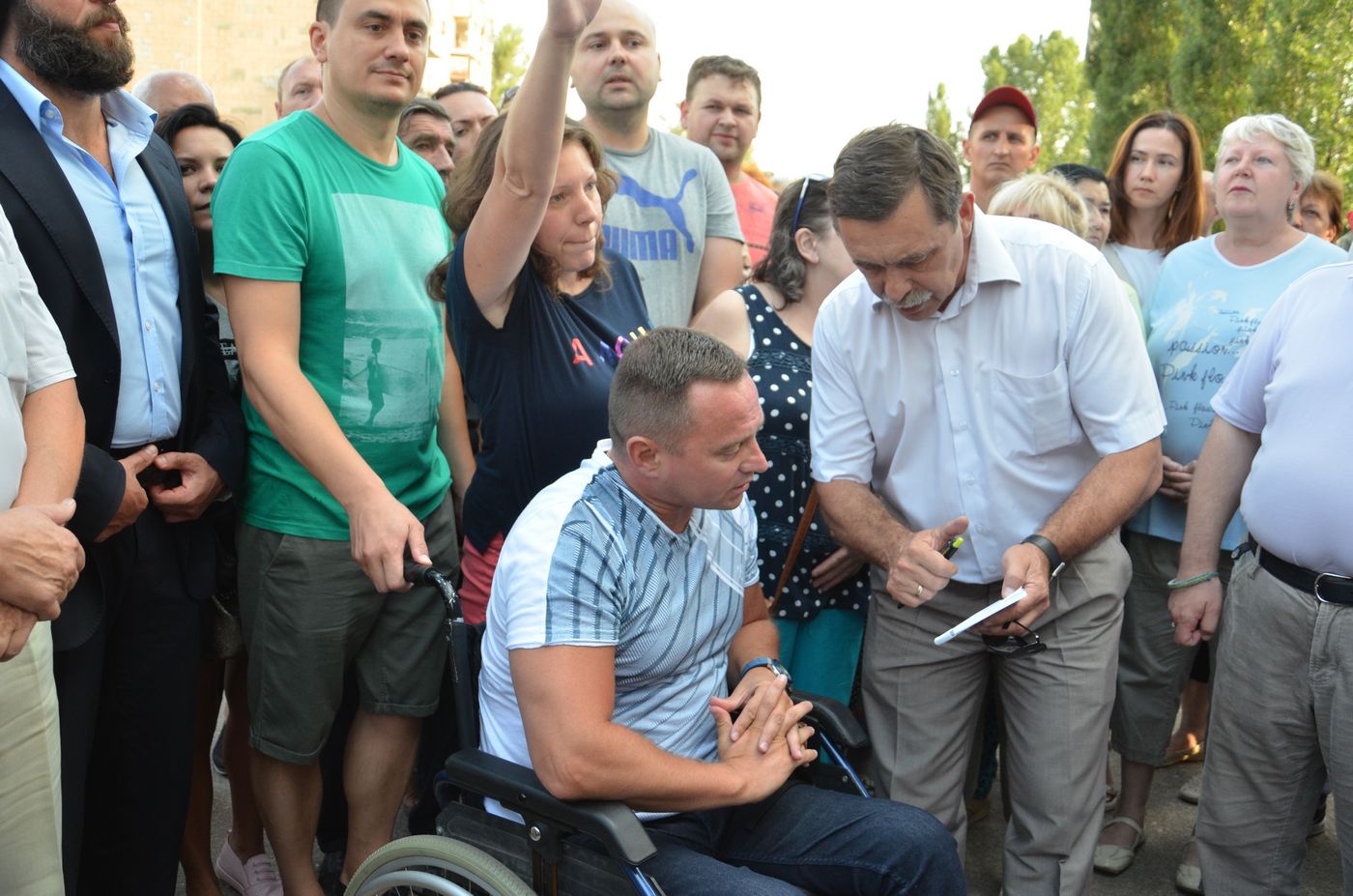 Геннадій Кернес зустрівся з жителями Шишківки