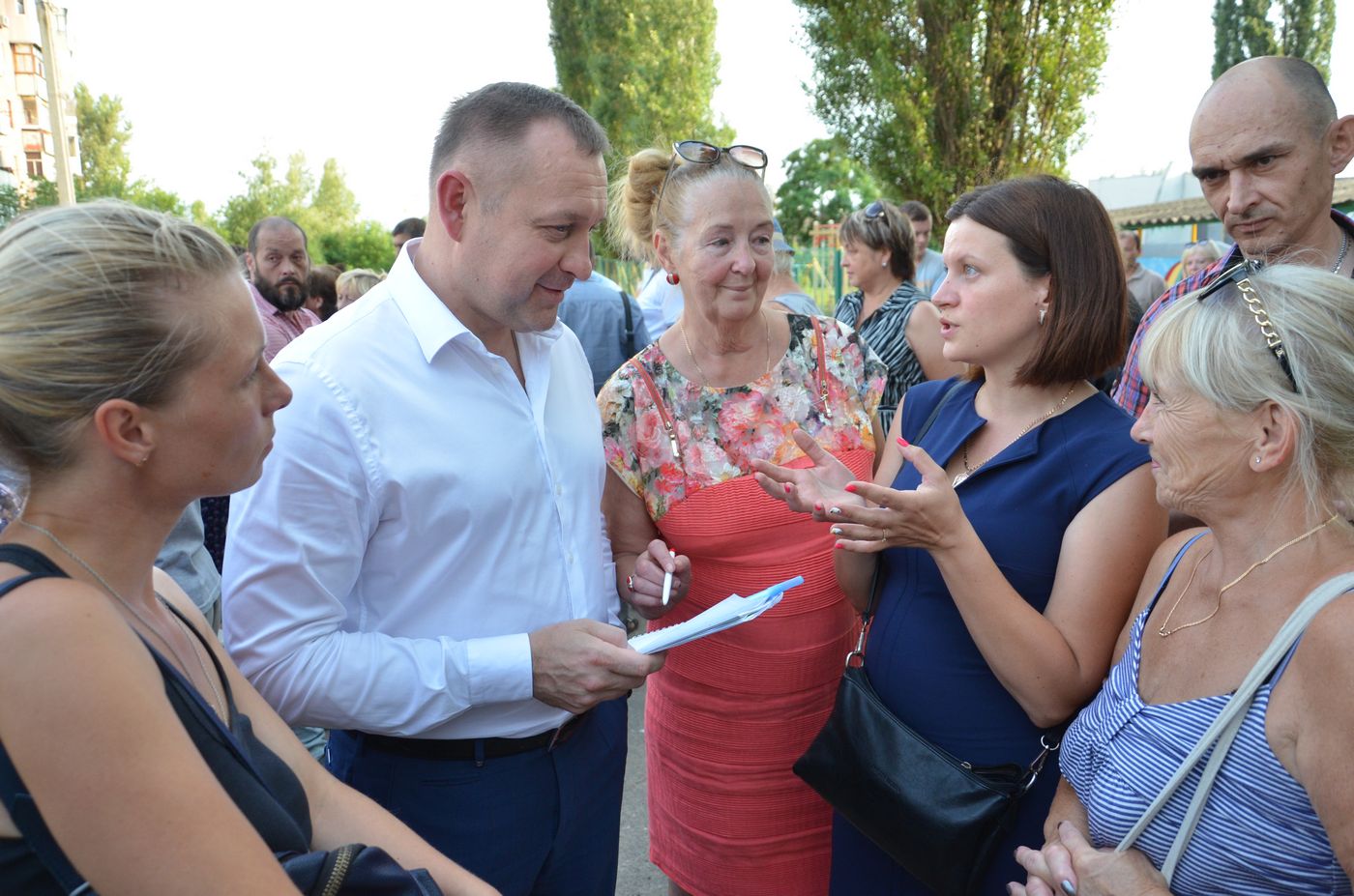 Геннадій Кернес зустрівся з жителями Шишківки