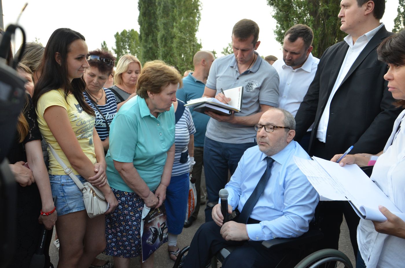 Геннадій Кернес зустрівся з жителями Шишківки