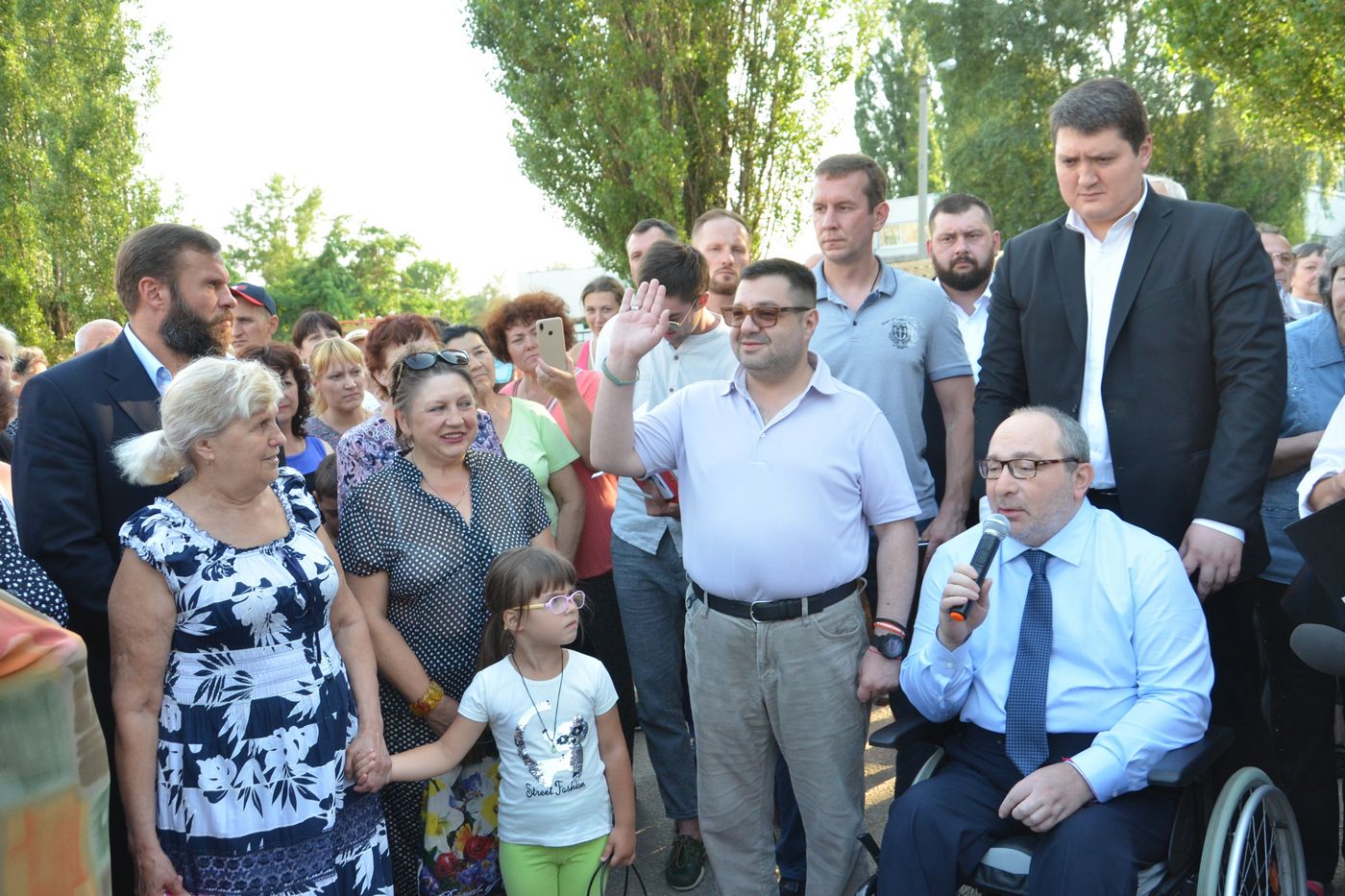 Геннадій Кернес зустрівся з жителями Шишківки