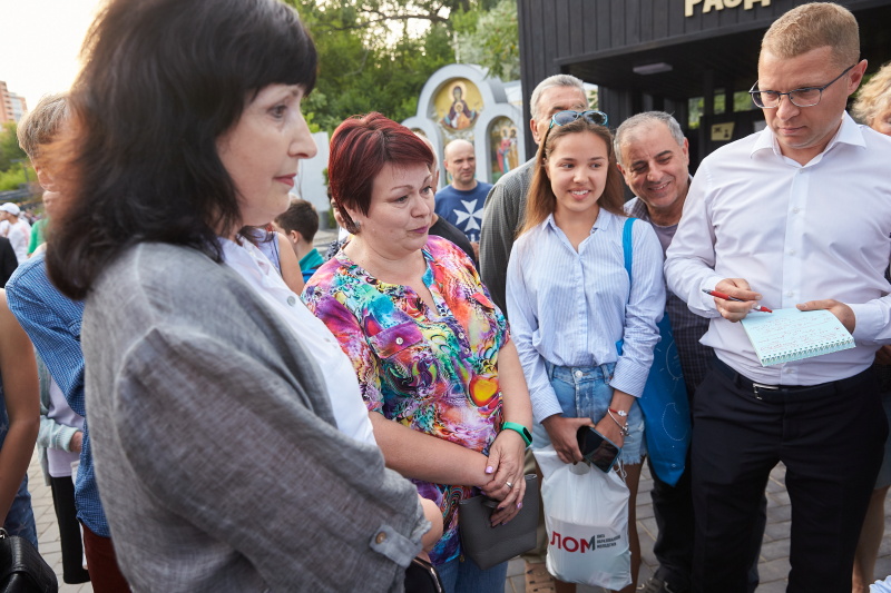 Геннадій Кернес ознайомився з ходом реконструкції Саржиного яру