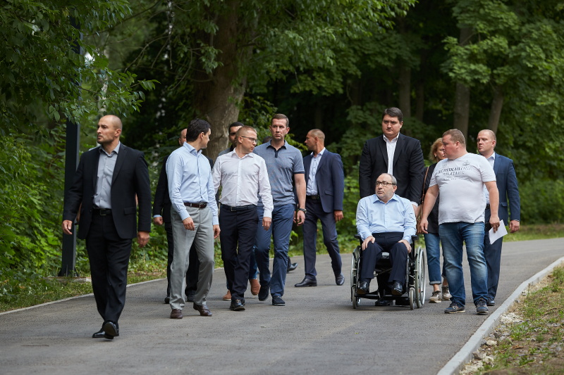 Геннадій Кернес ознайомився з ходом реконструкції Саржиного яру