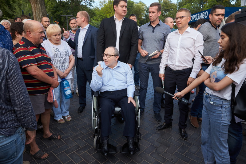 Геннадій Кернес ознайомився з ходом реконструкції Саржиного яру
