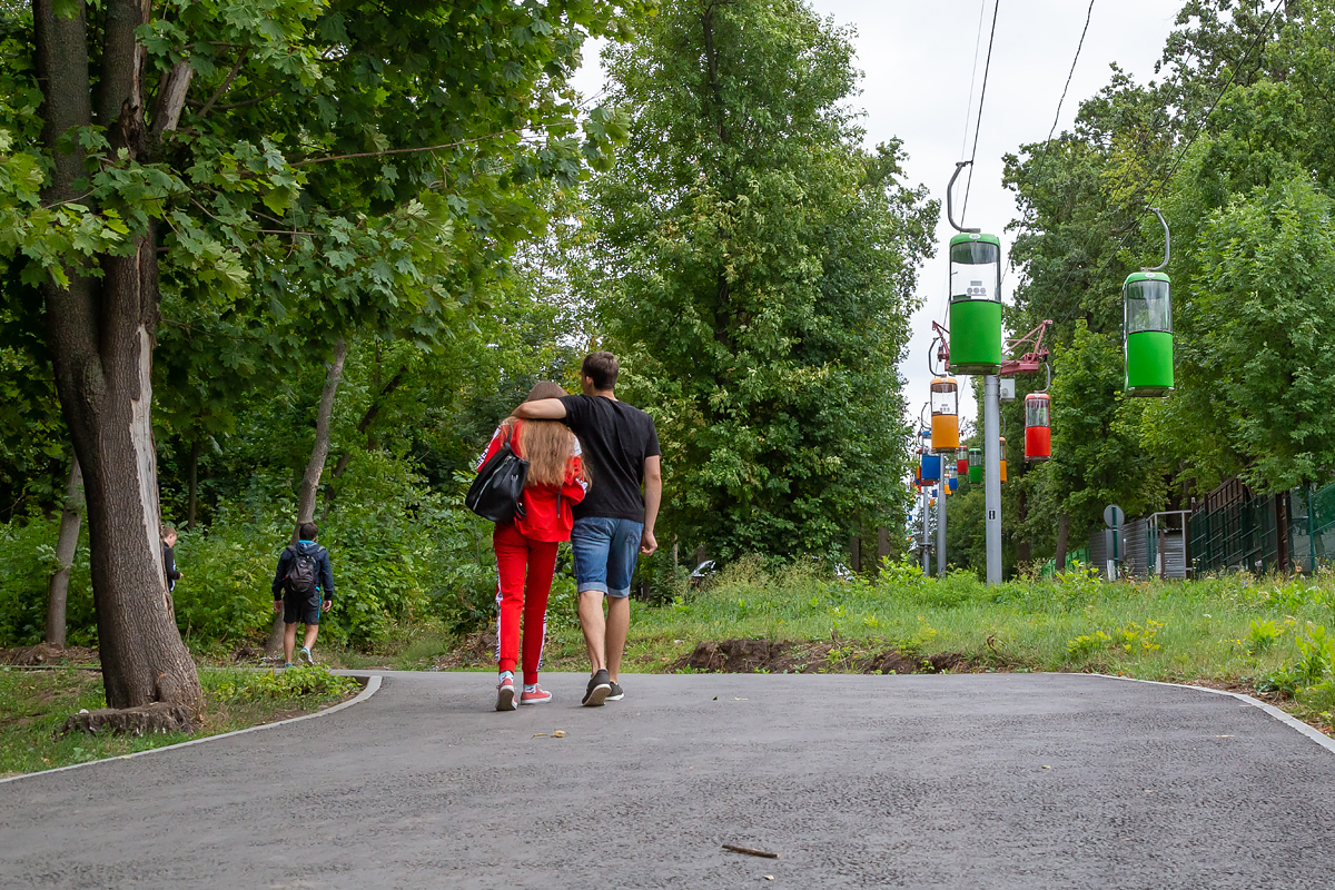 У Саржиному яру будують велодоріжку з естакадою