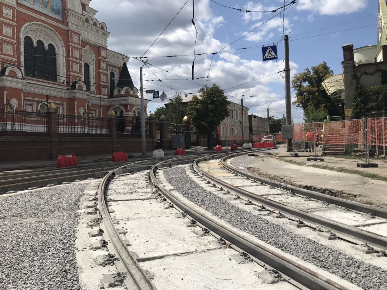 Завершується реконструкція перехресть по вулиці Гольдбергівській