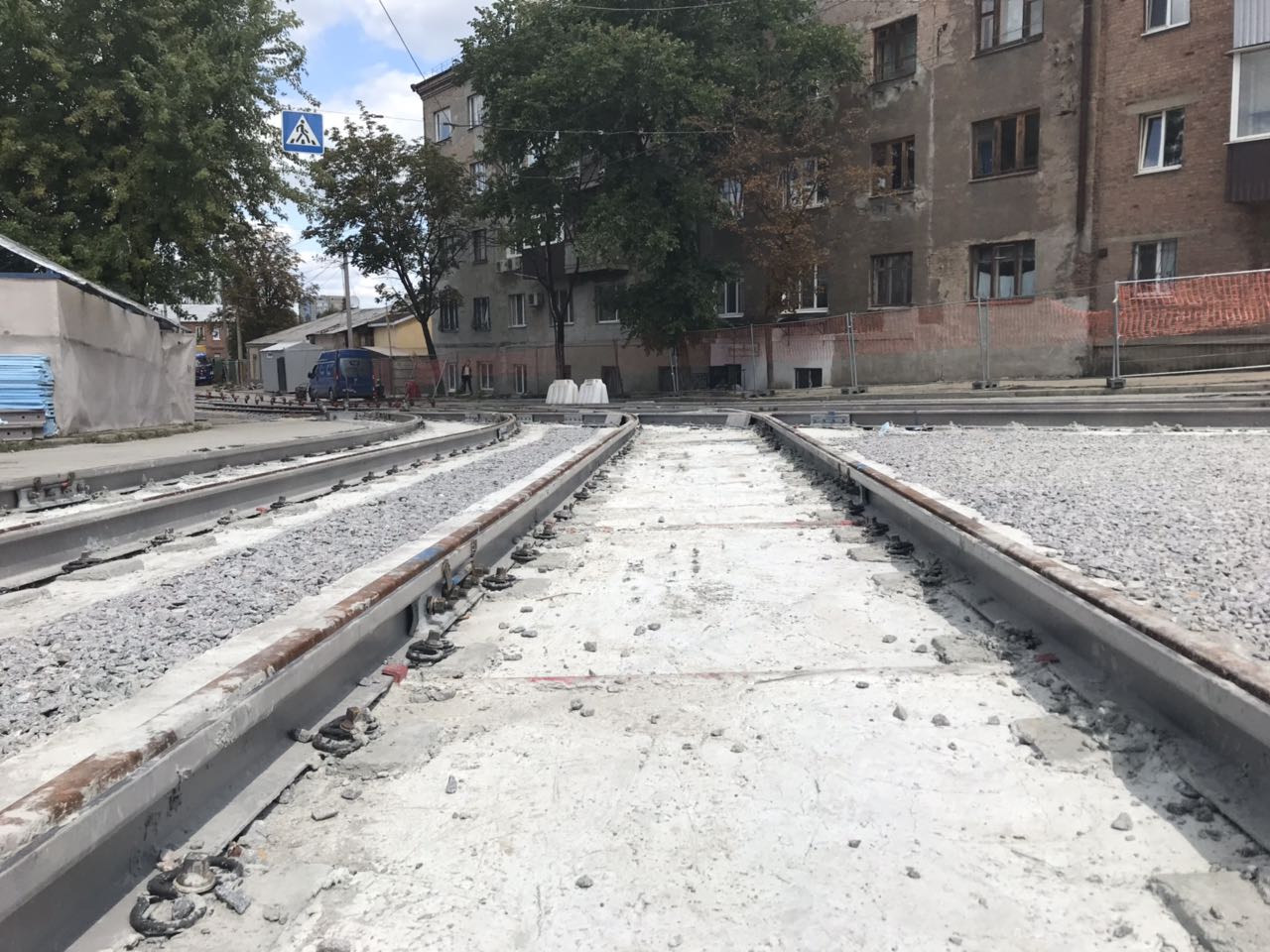 Завершується реконструкція перехресть по вулиці Гольдбергівській