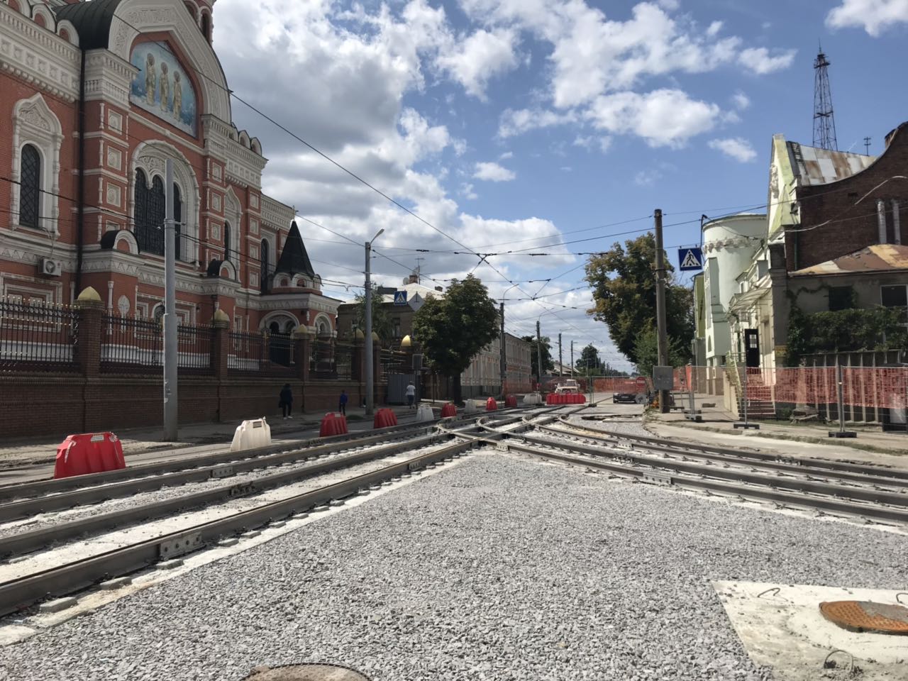 Завершується реконструкція перехресть по вулиці Гольдбергівській