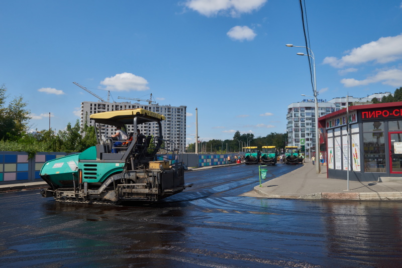 Завершується реконструкція вулиці Клочківської 