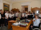 Для випускників гімназії №47 пройшла екскурсія у Харківській міськраді