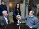 Геннадій Кернес зустрівся з фіналісткою конкурсу «Global Teacher Prize Ukraine» Людмилою Таболіною