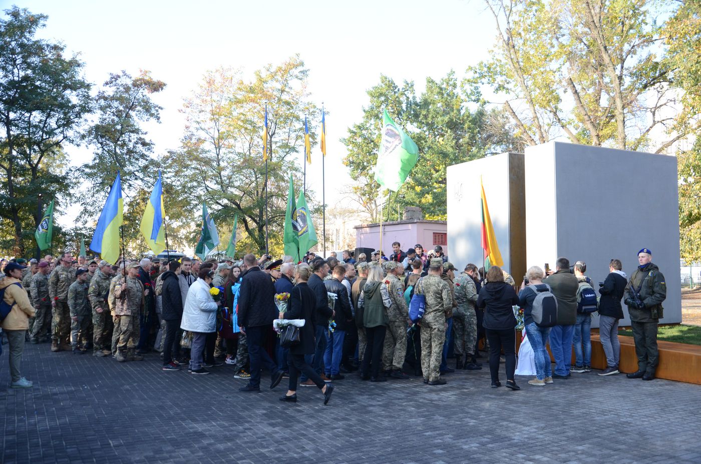 У Харкові відкрили пам'ятник воїнам АТО
