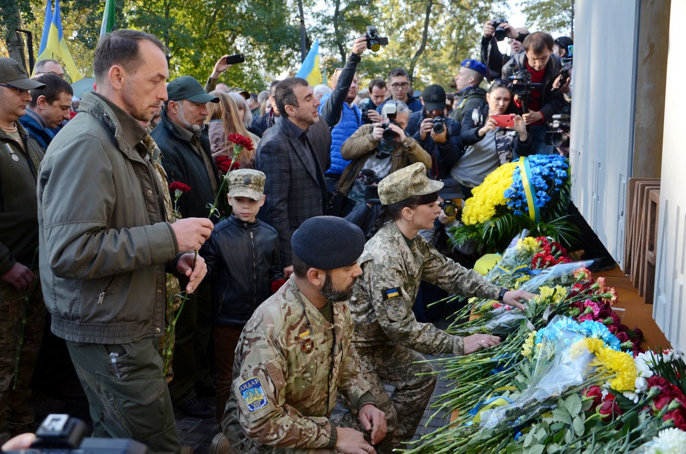 У Харкові відкрили пам'ятник воїнам АТО