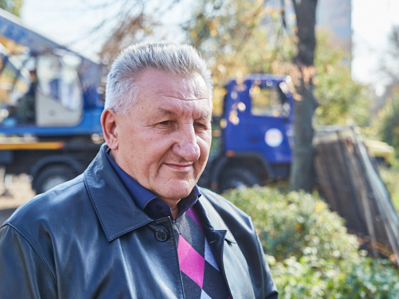 На вулиці Клочківській прокладають новий трубопровід