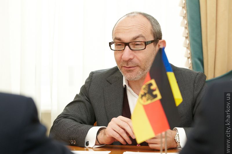 Gennady Kernes met the Ambassador of Germany