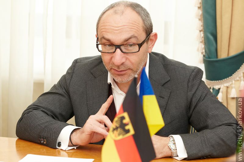 Gennady Kernes met the Ambassador of Germany