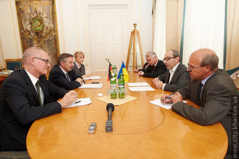 Gennady Kernes met the Ambassador of Germany