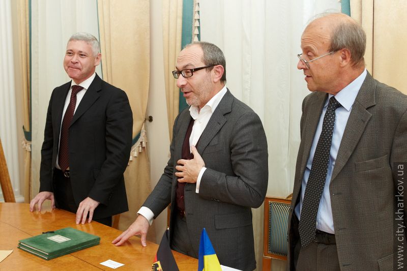 Gennady Kernes met the Ambassador of Germany