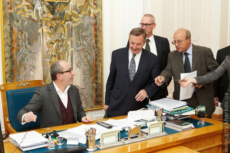 Gennady Kernes met the Ambassador of Germany
