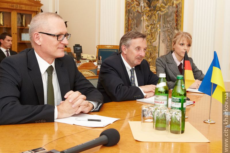 Gennady Kernes met the Ambassador of Germany