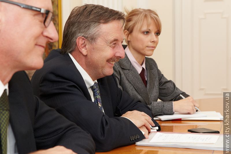 Gennady Kernes met the Ambassador of Germany
