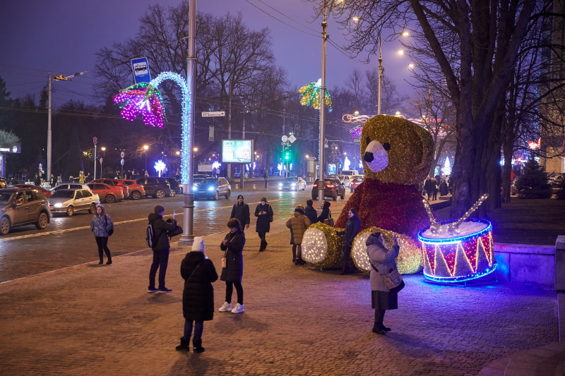 Харків прикрасили до Нового року