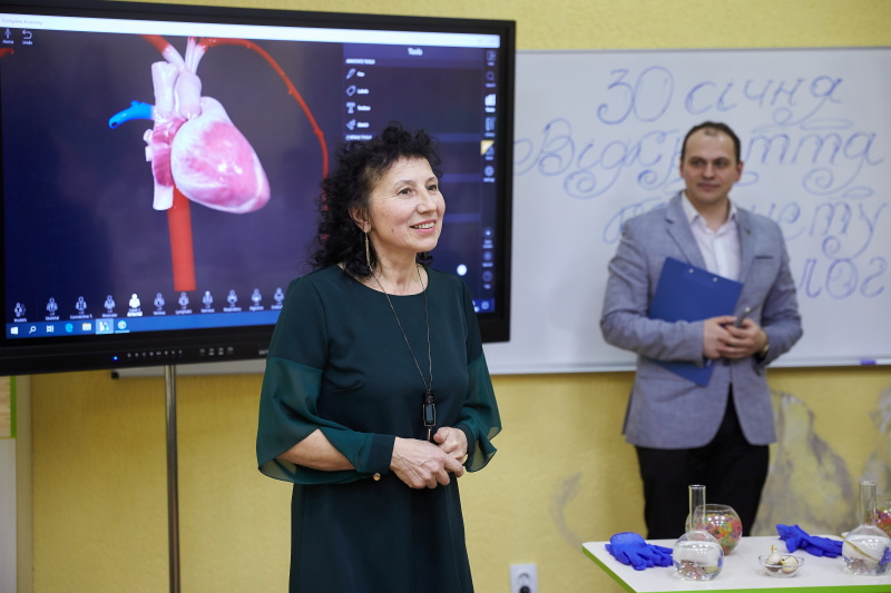 У Харкові відкривають сучасні шкільні кабінети