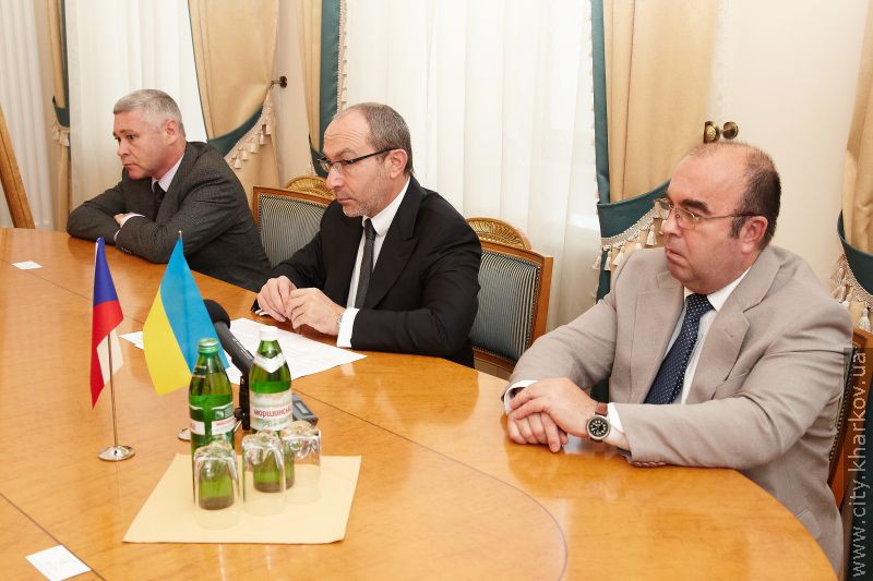 Геннадій Кернес зустрівся з послом Чеської Республіки в Україні