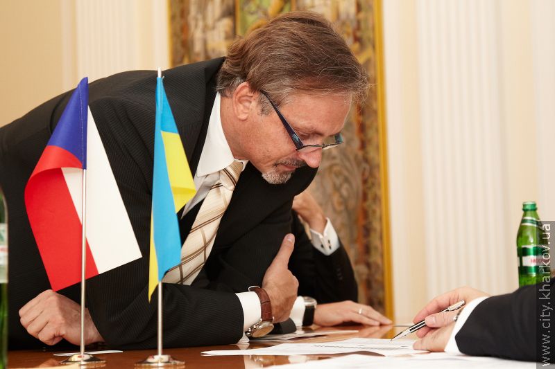 Геннадій Кернес зустрівся з послом Чеської Республіки в Україні