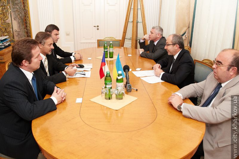 Геннадій Кернес зустрівся з послом Чеської Республіки в Україні