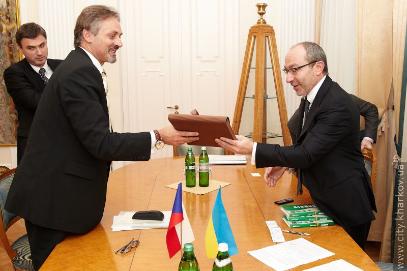 Геннадій Кернес зустрівся з послом Чеської Республіки в Україні